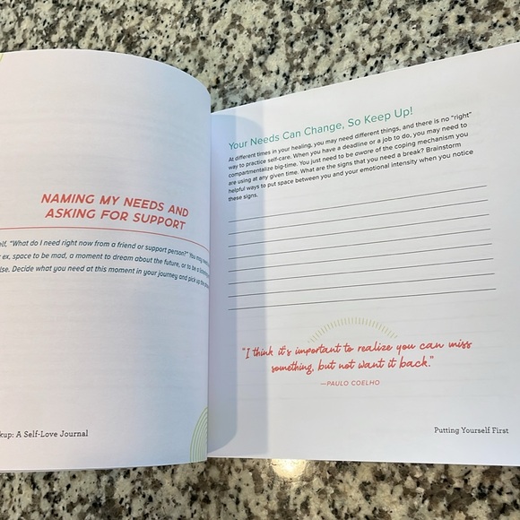 After the break up, a self-love journal - Picture 3 of 5